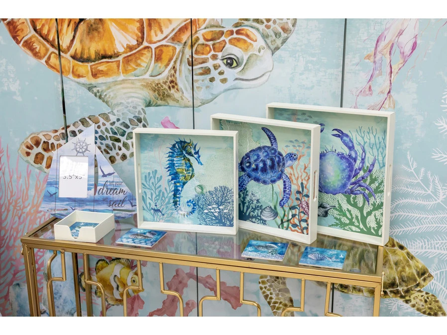 Подносы, набор из 3 предметов 861433  - фото 7