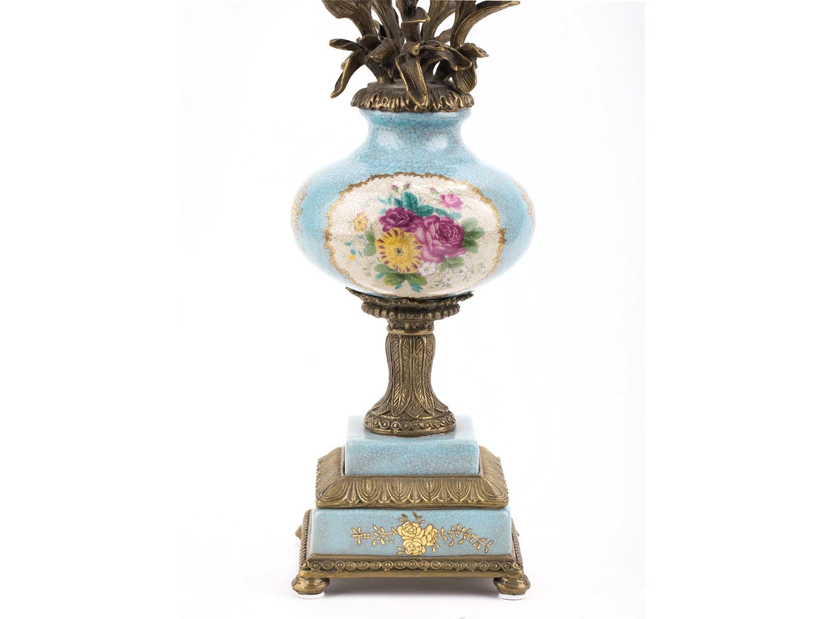 Подсвечник с цветами 861488