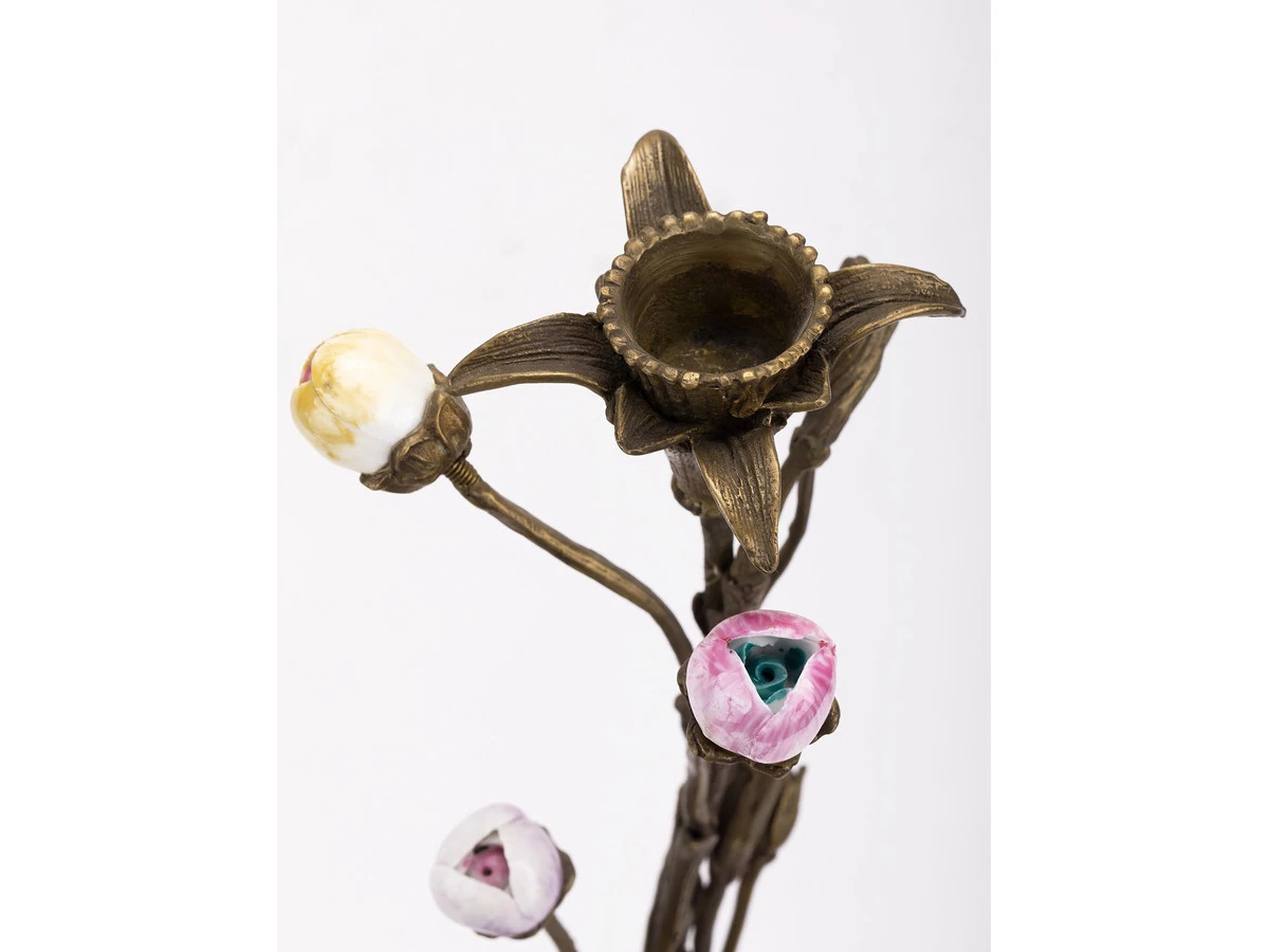 Подсвечник с цветами 861488  - фото 4