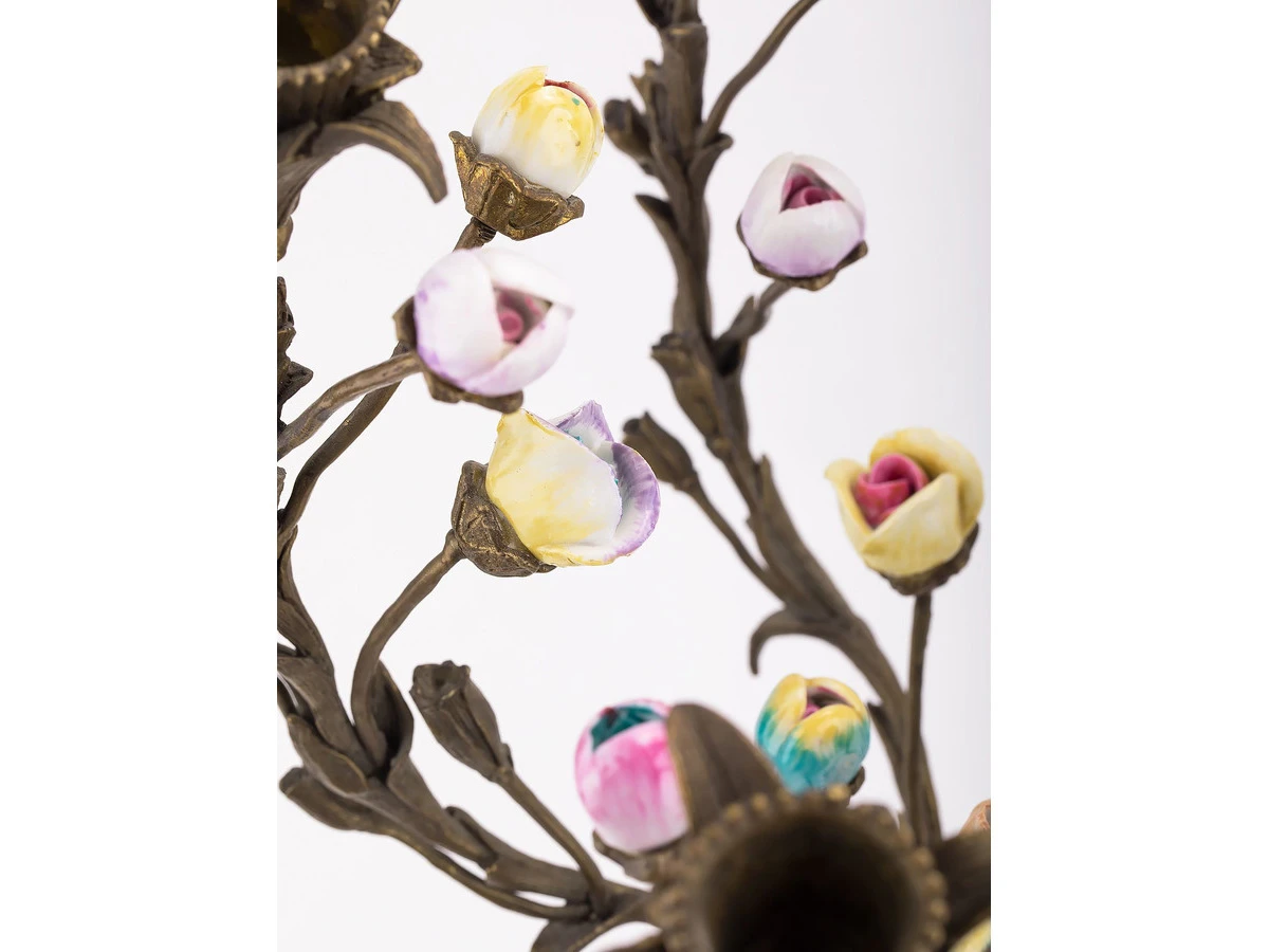 Подсвечник с цветами 861488  - фото 5