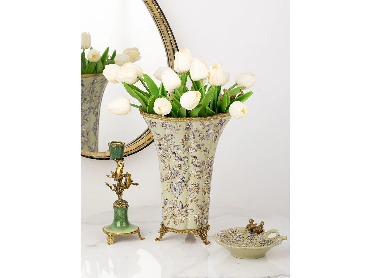 Ваза со стрекозой 861531  - фото 3