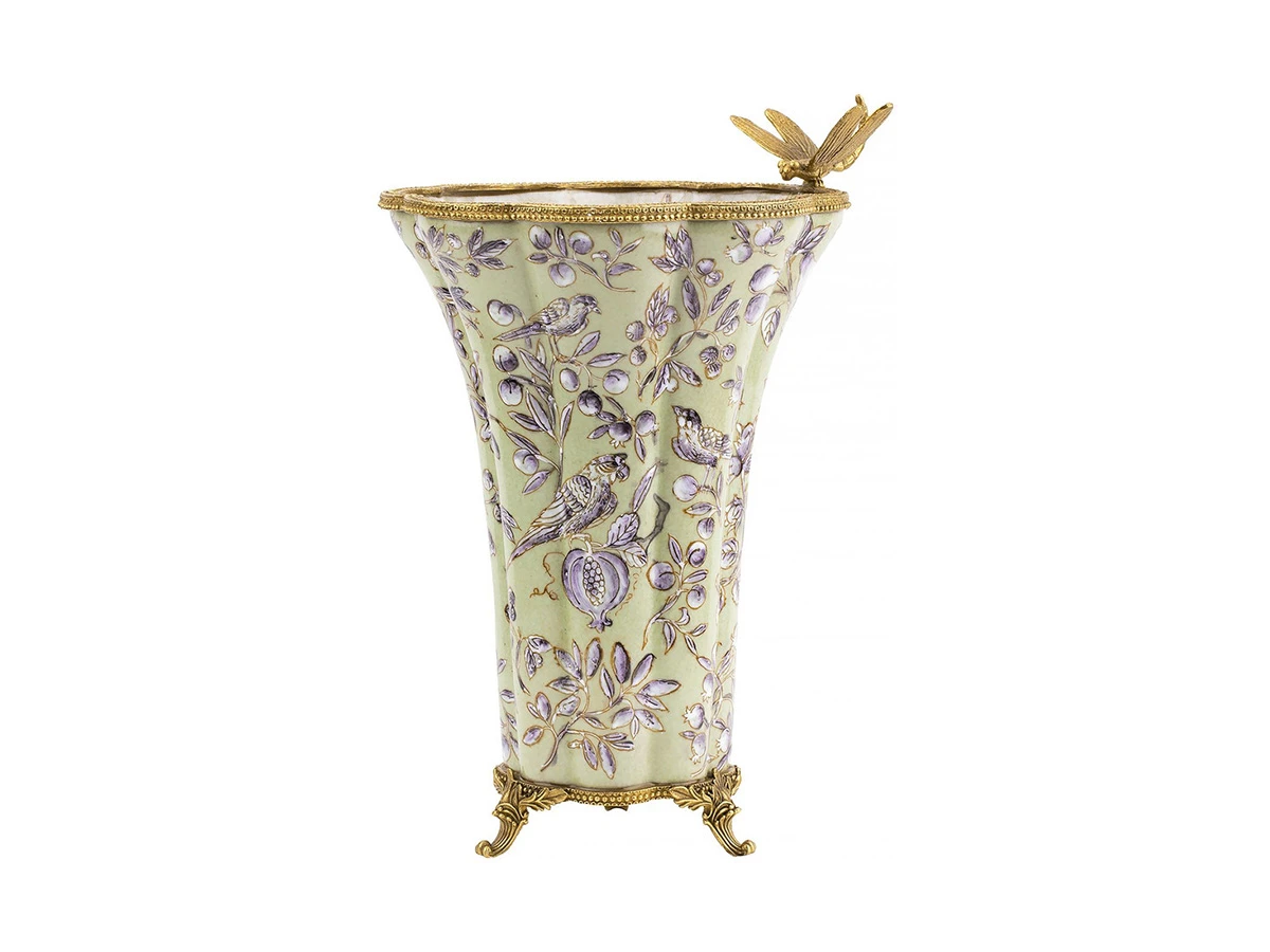 Ваза со стрекозой 861531  - фото 1