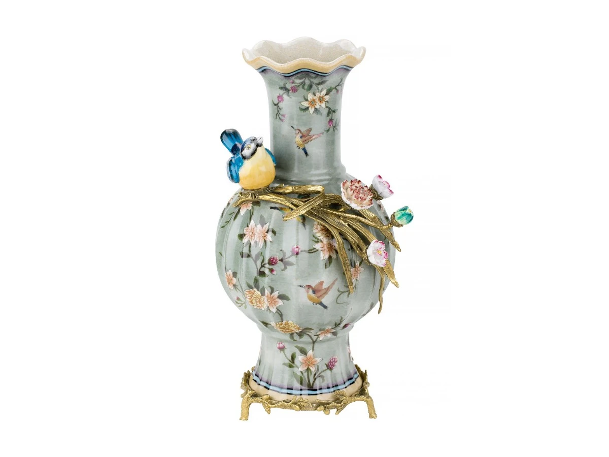 Ваза с птичкой 862676  - фото 1