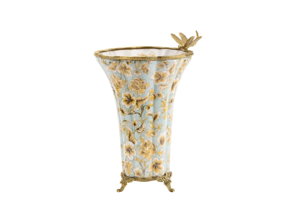 Ваза со стрекозой 862967  - фото 1