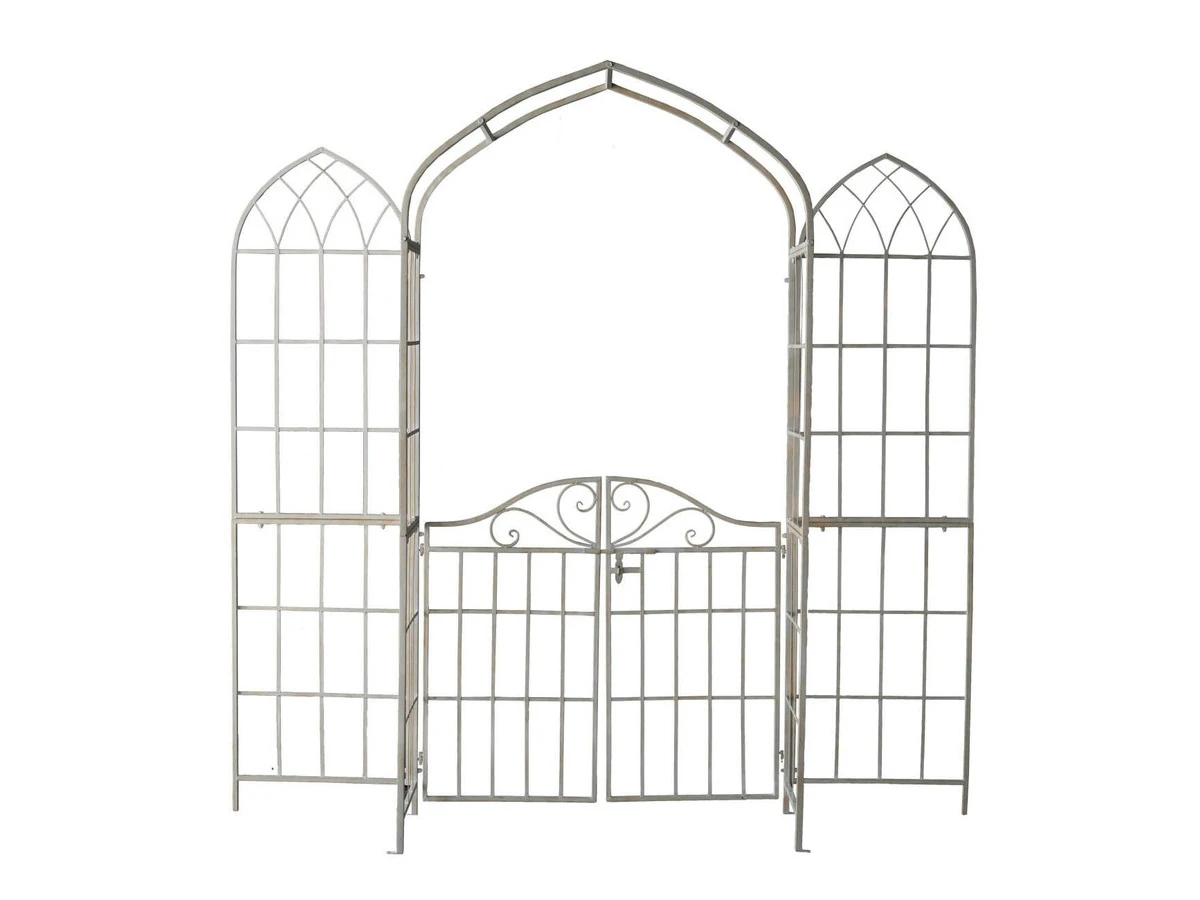 Садовая арка с воротами 863530 – купить по цене 69 420 ₽ в Москве  в интернет-магазине ogogo.ru