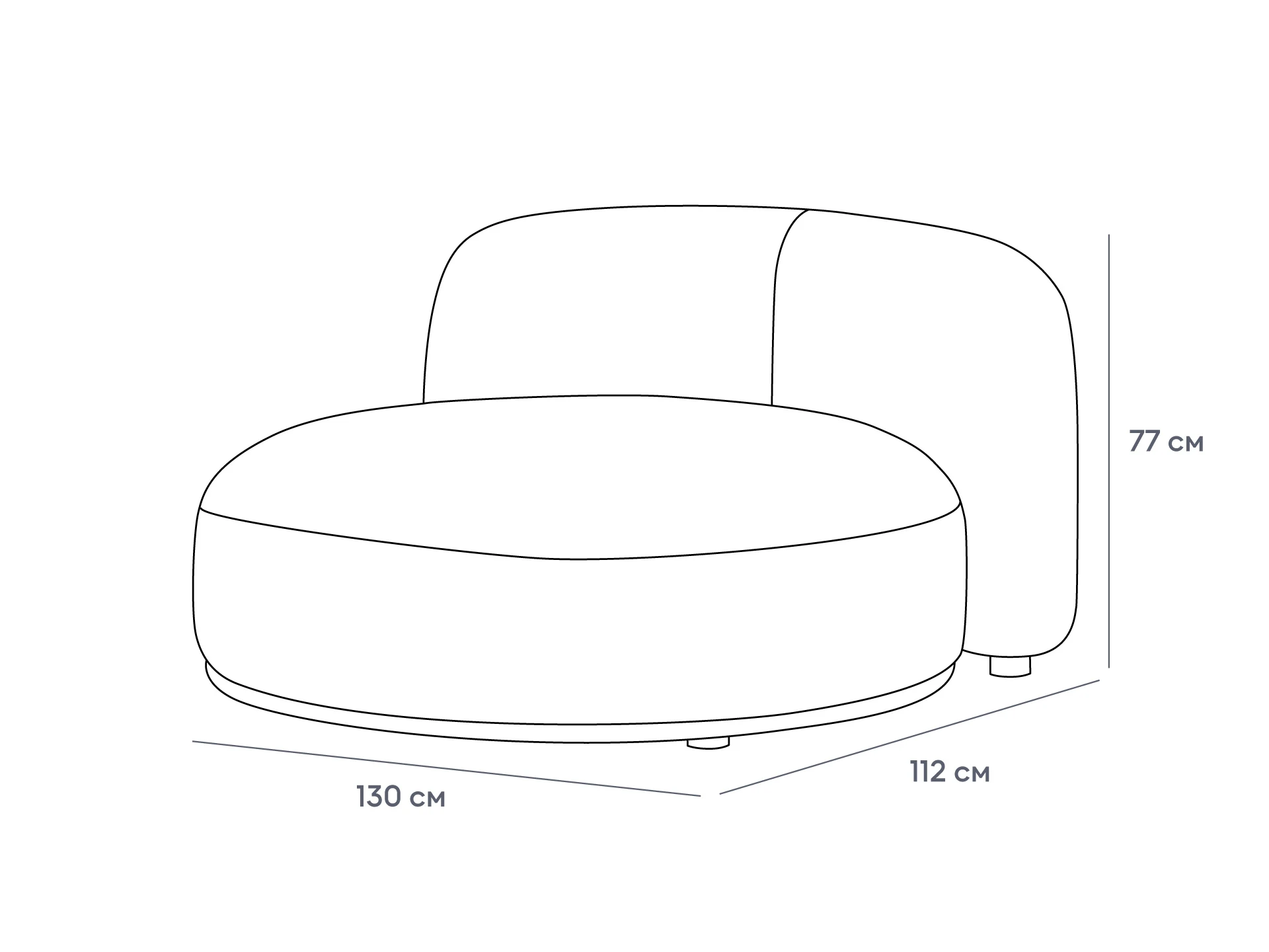 Кушетка Fabro 863588  - фото 7