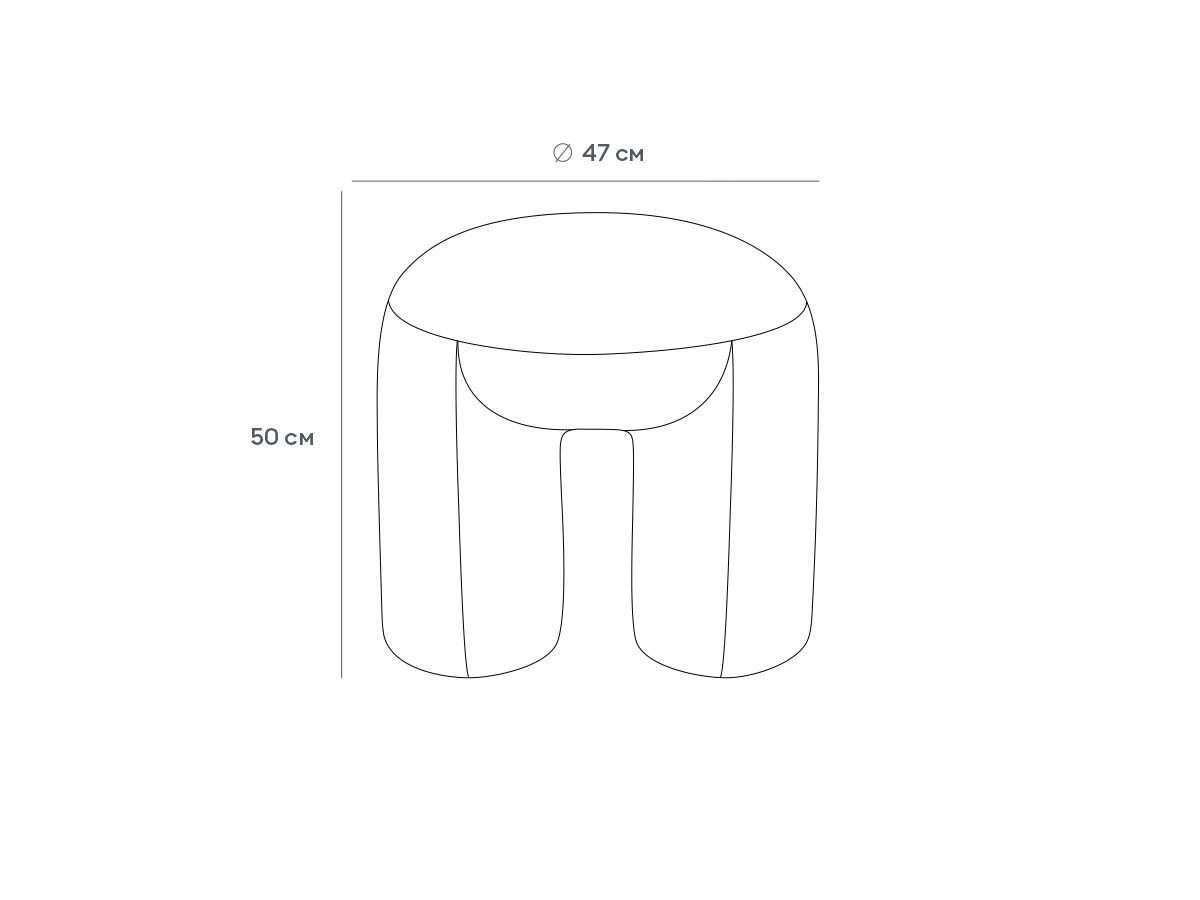 Пуф Shaggy 865312  - фото 6