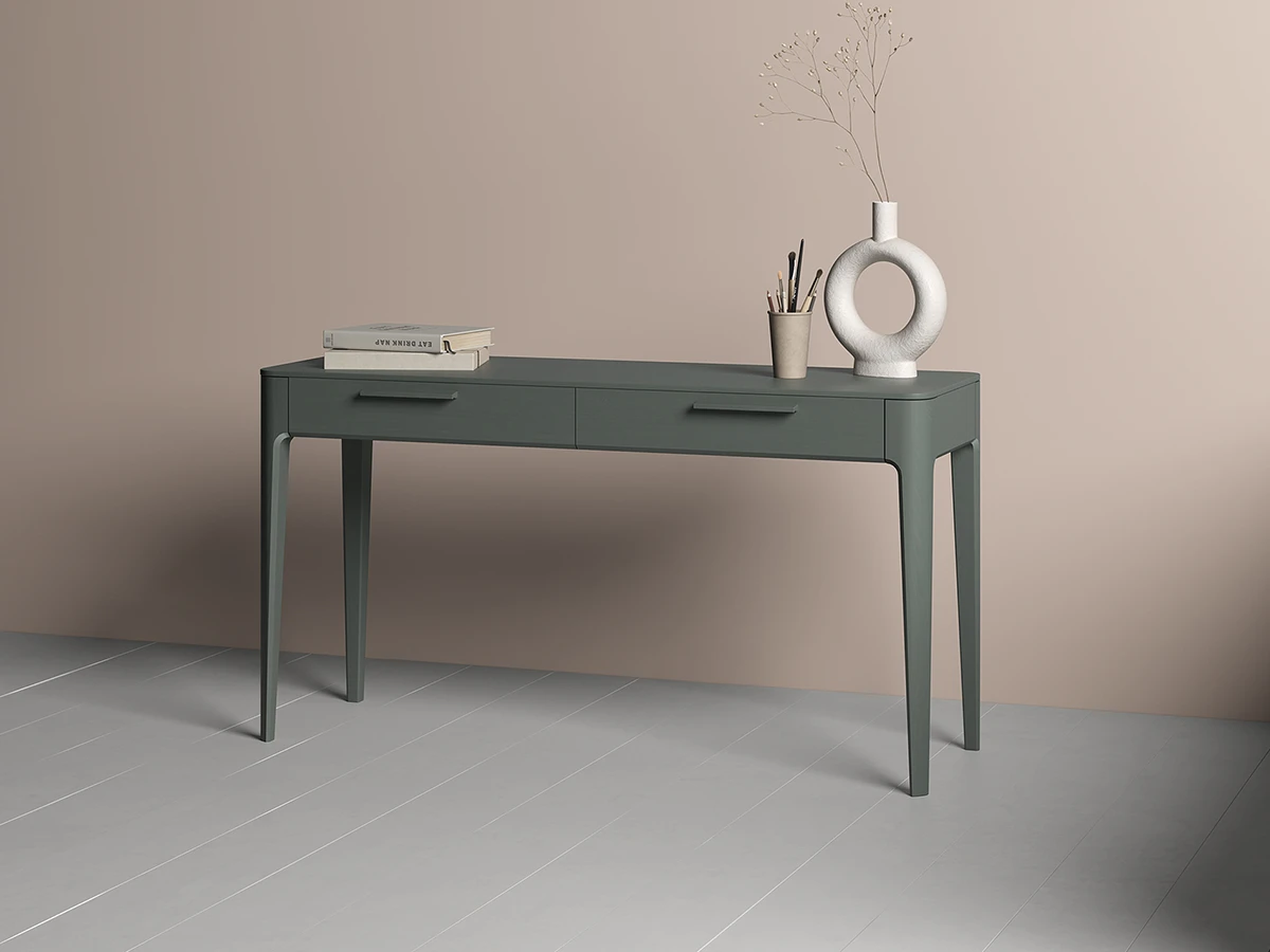 Консоль Type oak 2 ящика 140 см 865387  - фото 4