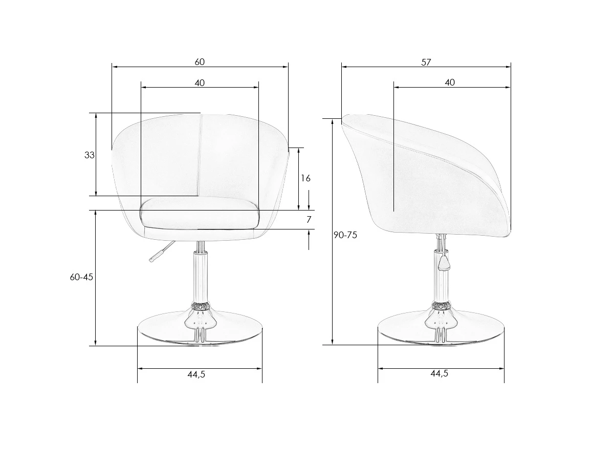 Кресло Edison 865503  - фото 8