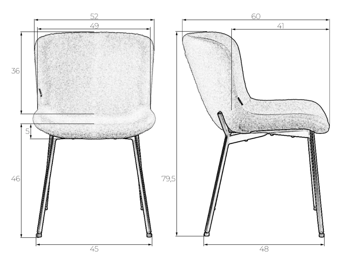 Стул MILO 865797  - фото 8