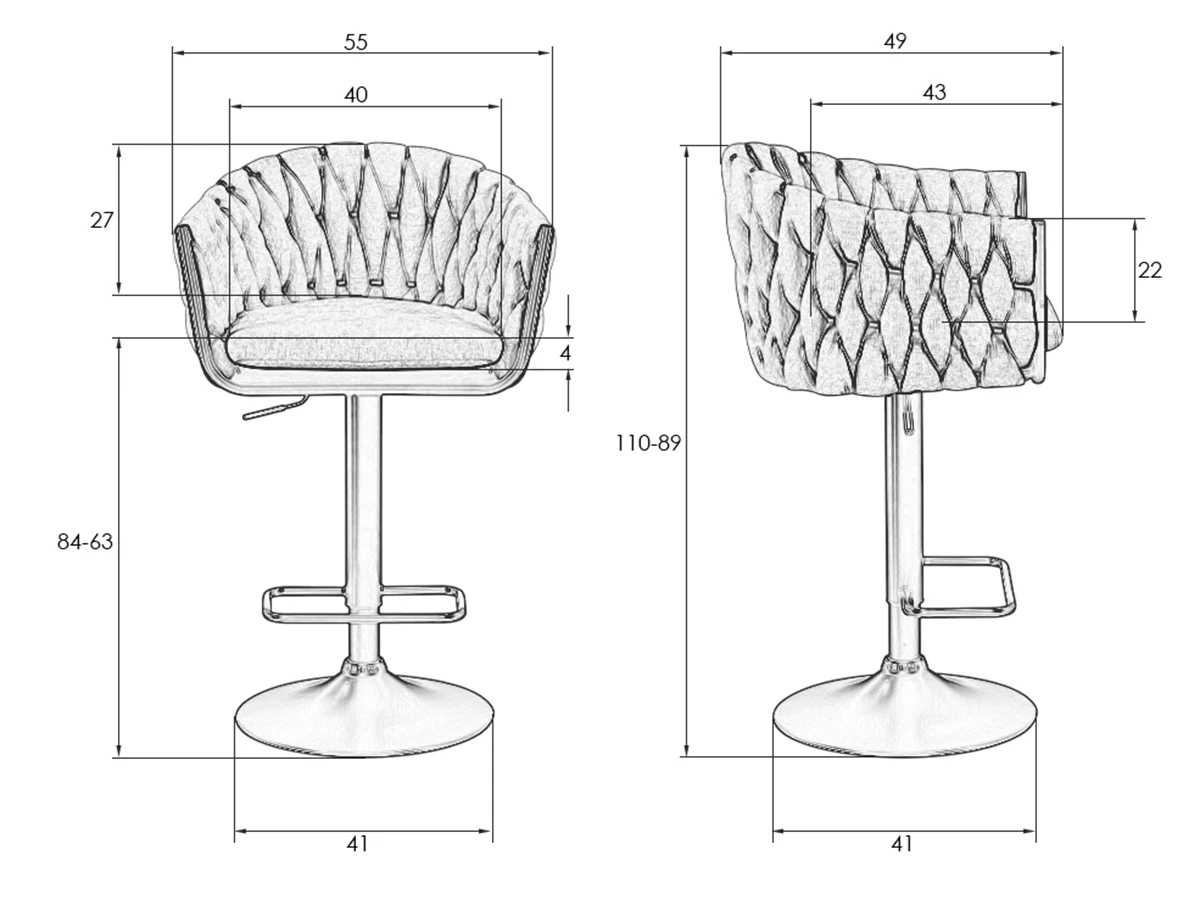 Стул LEON 865852  - фото 8