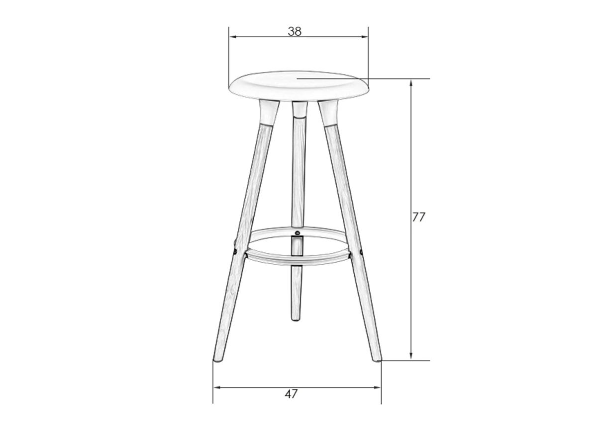 Табурет ROYCE 865857  - фото 5