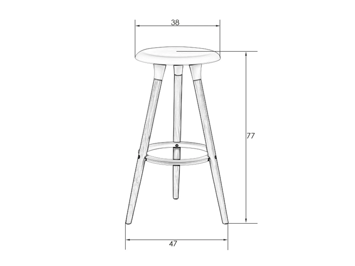 Табурет ROYCE 865860  - фото 5