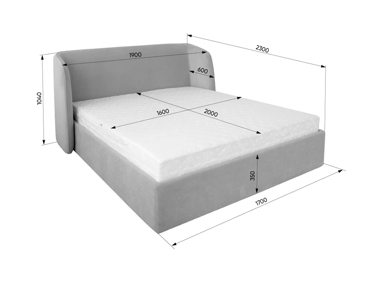 Кровать Classic 866019  - фото 4