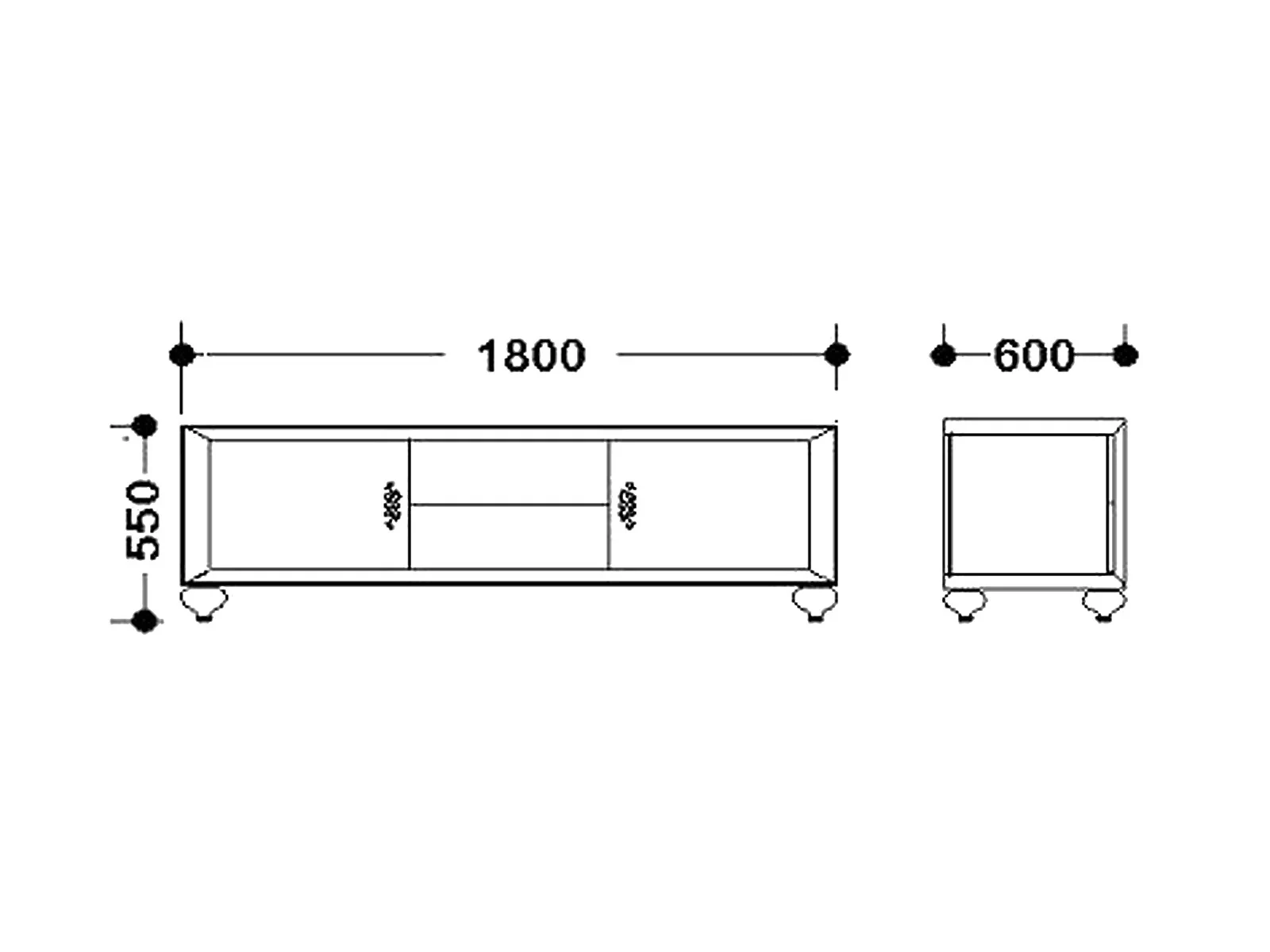 ТВ тумба Palermo 632566  - фото 6