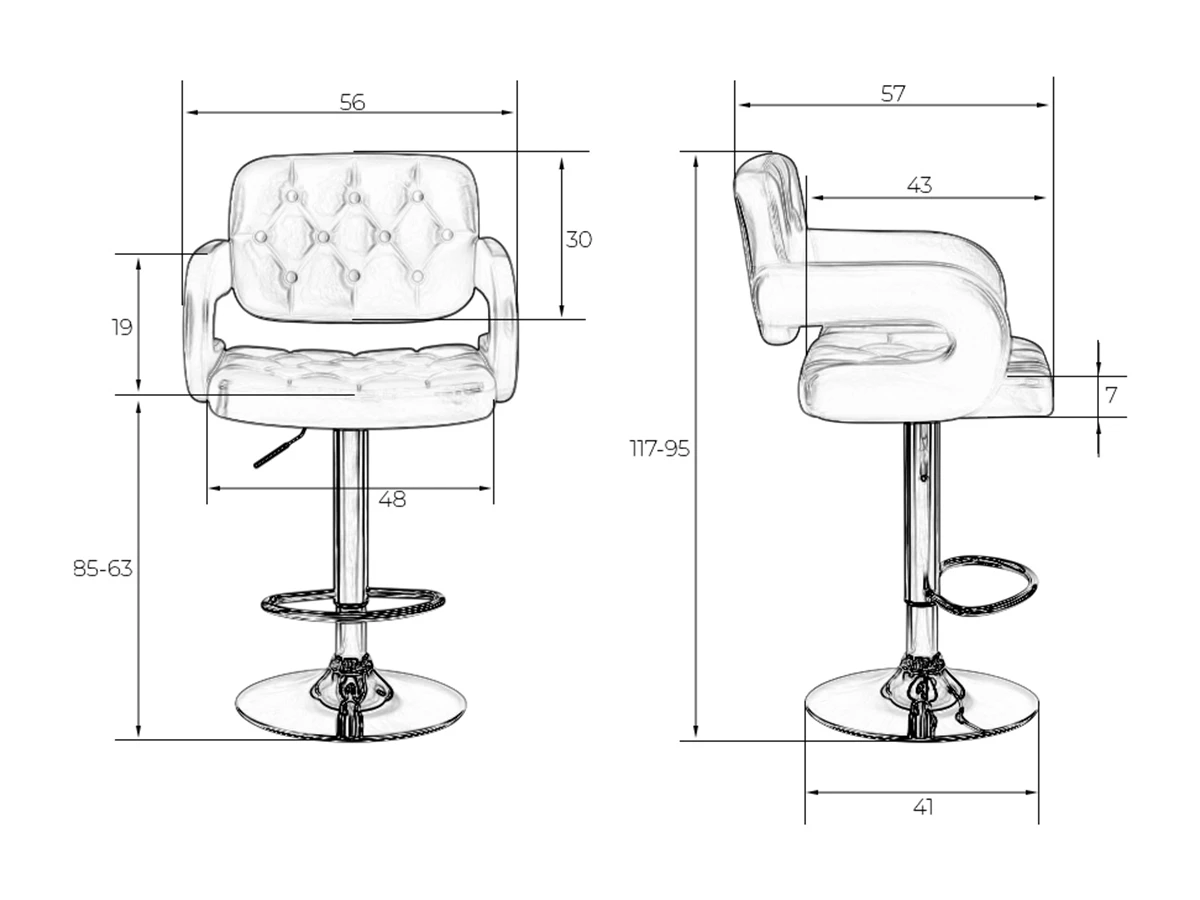 Стул TIESTO 867040  - фото 7
