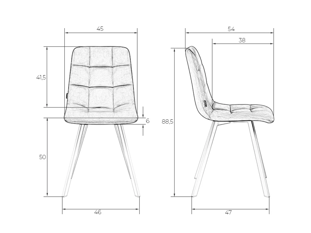 Стул ALEX 867325  - фото 6