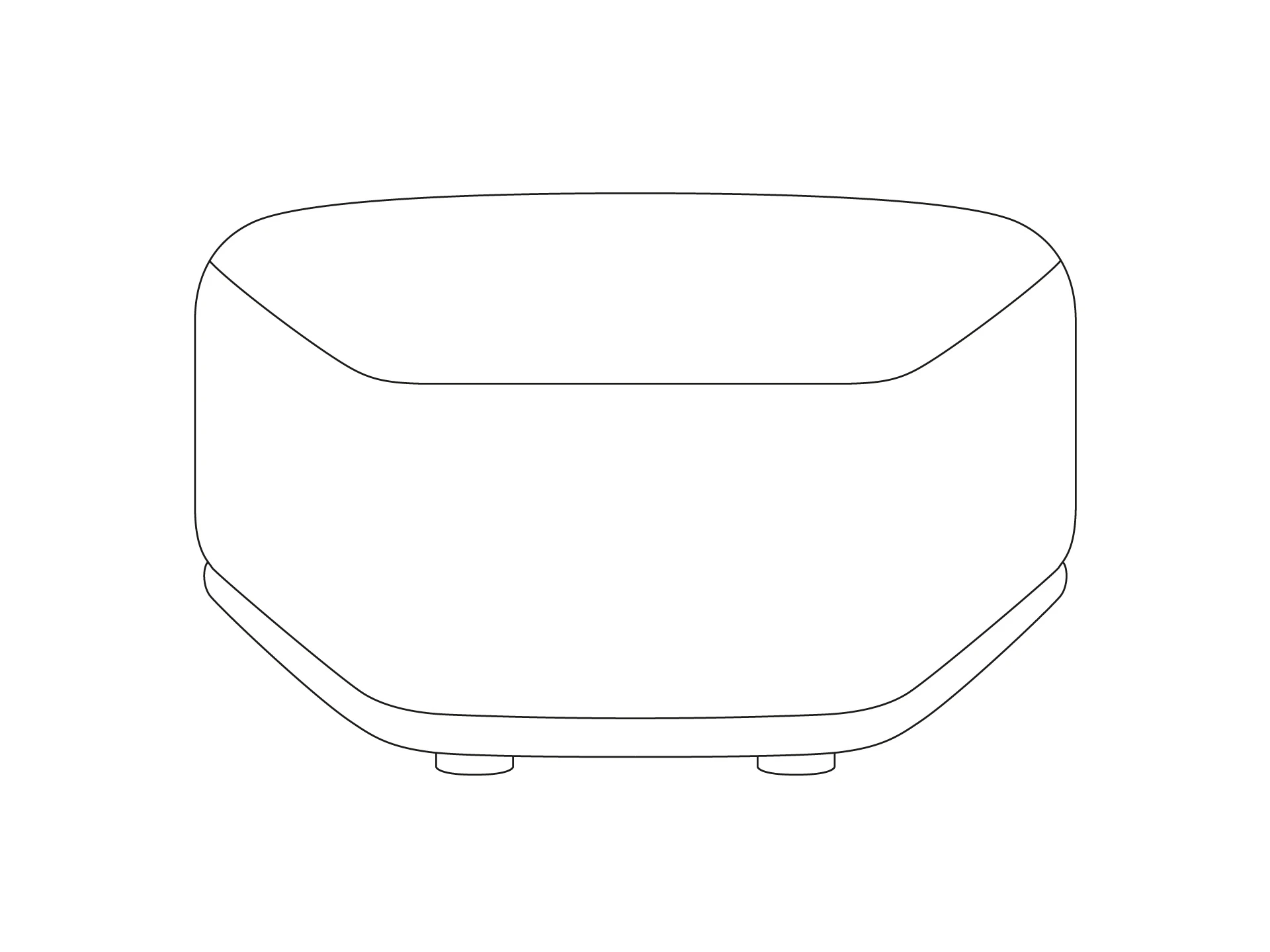 Пуф-трапеция Fabro 869869  - фото 1