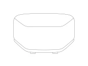 Пуф-трапеция Fabro 869869