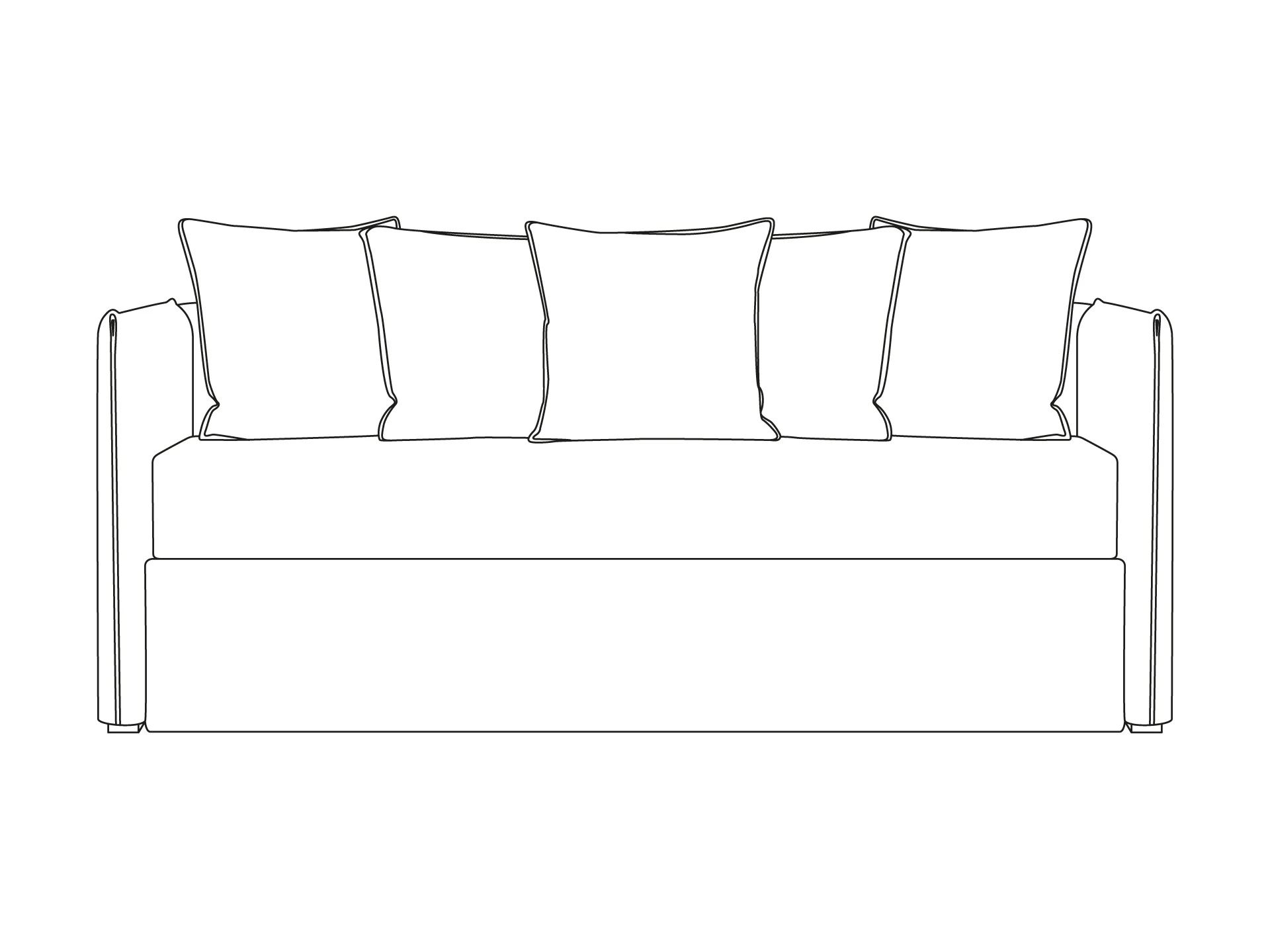 Кровать-кушетка Milano 870417