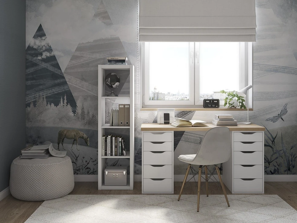 Стол письменный Ингар 2/55 140x75x55 873638  - фото 3