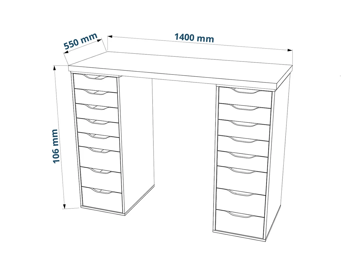 Стол письменный Ингар 2/88 873651  - фото 3