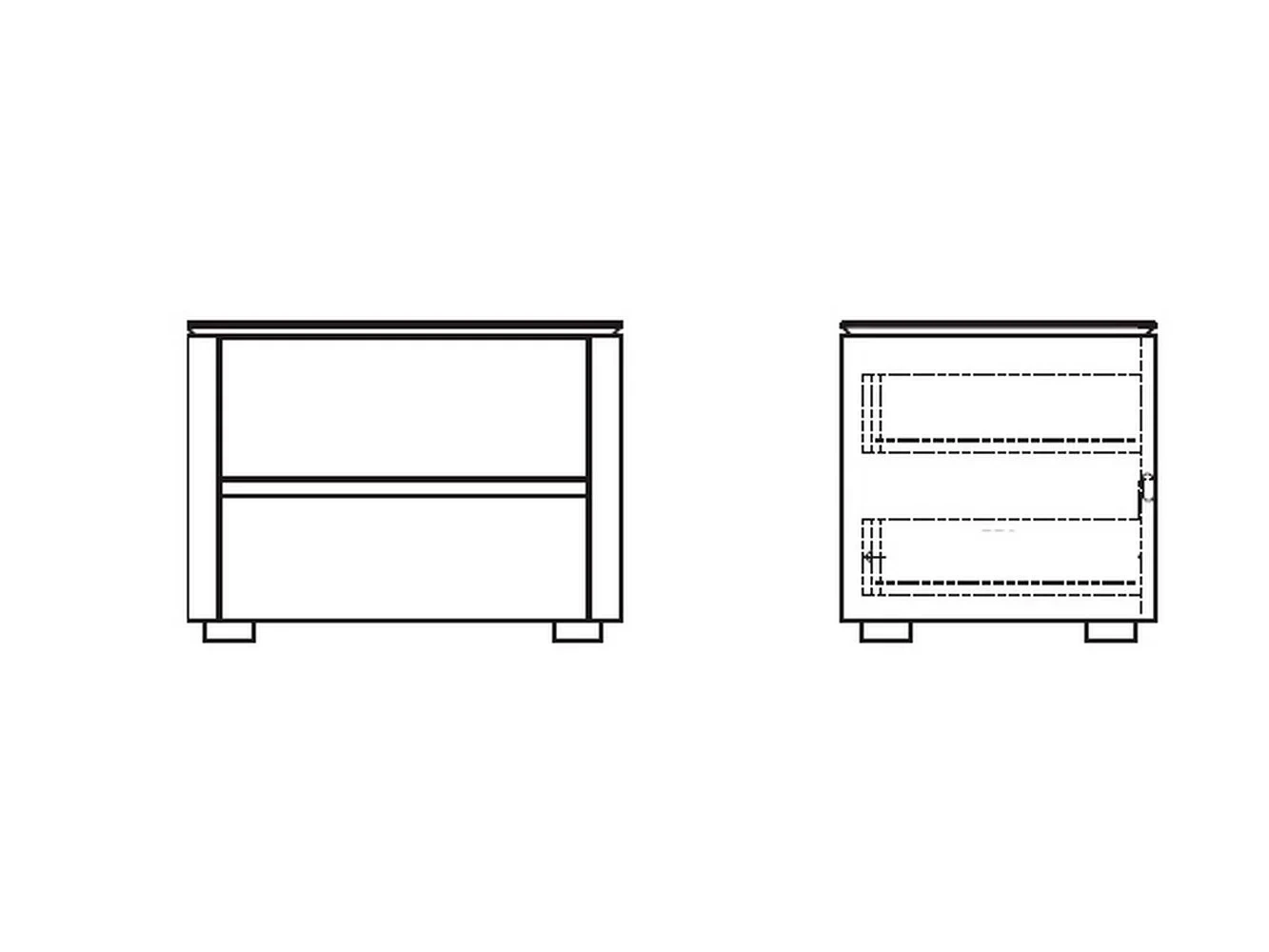 Прикроватная тумбочка 633606  - фото 6