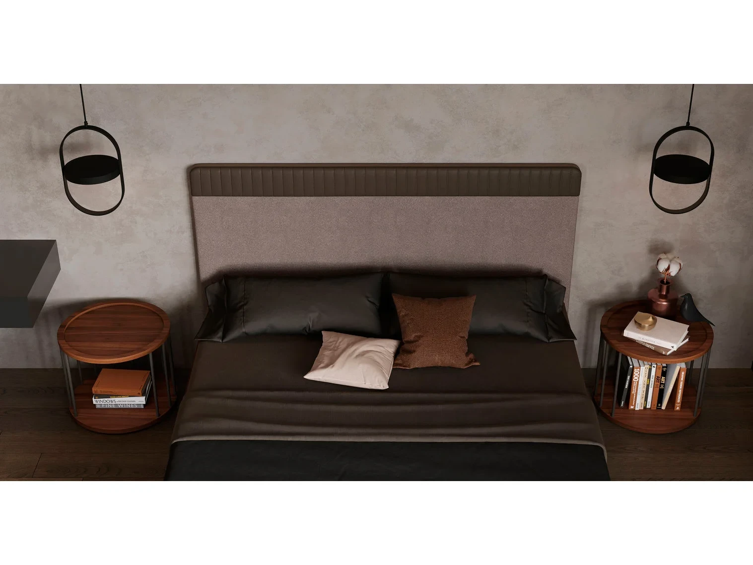 Прикроватная тумбочка/ Приставной столик 633616  - фото 5