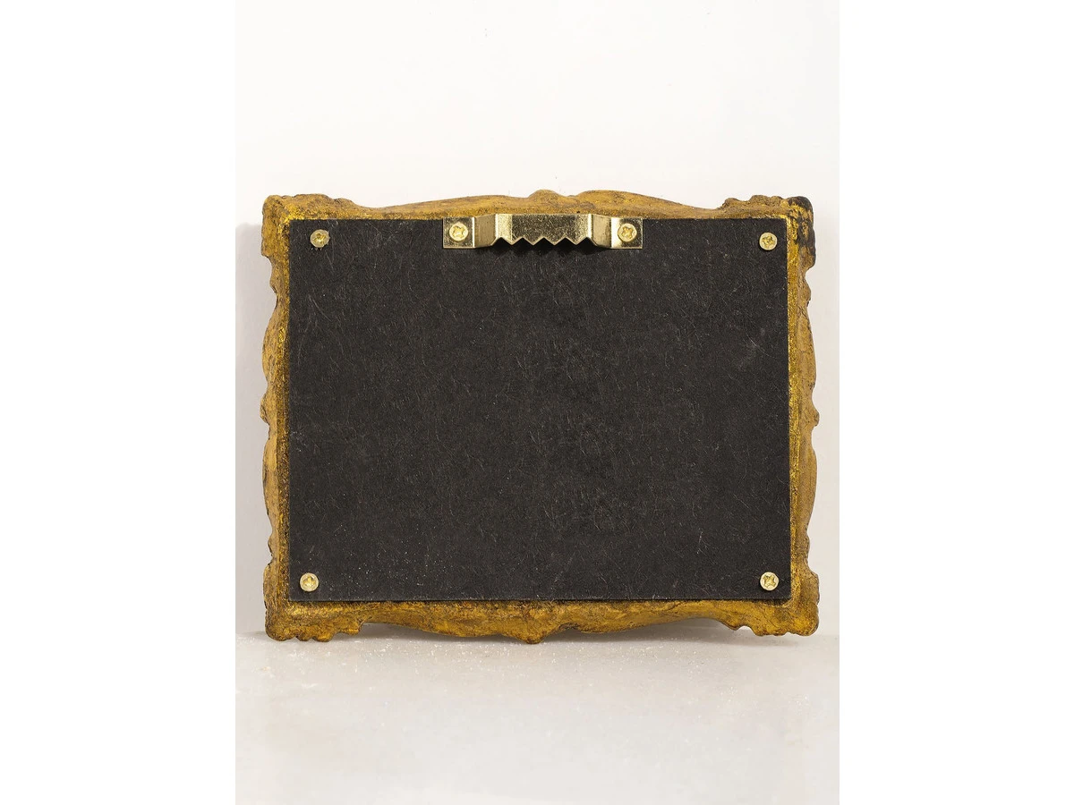 Картина в раме, масло, под старину 874579  - фото 3