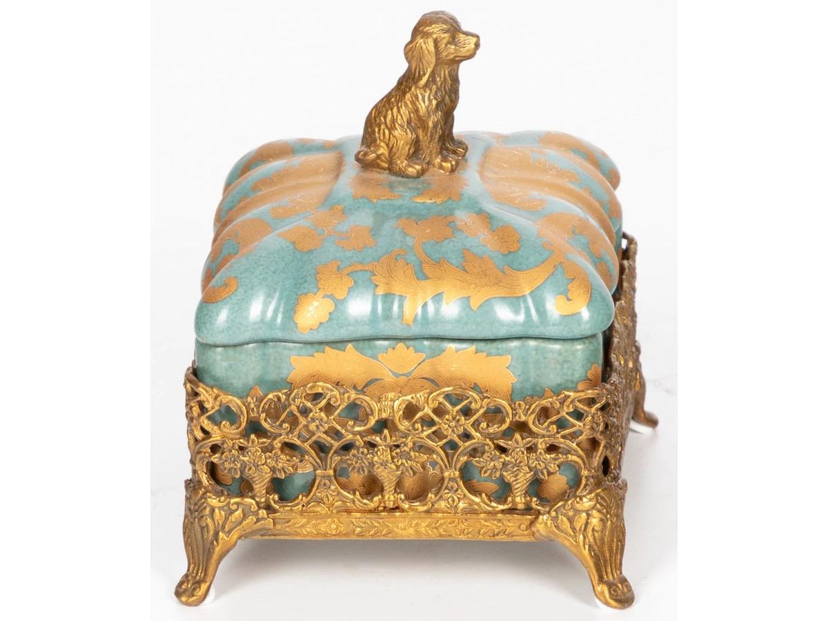 Шкатулка с собачкой 875809  - фото 4