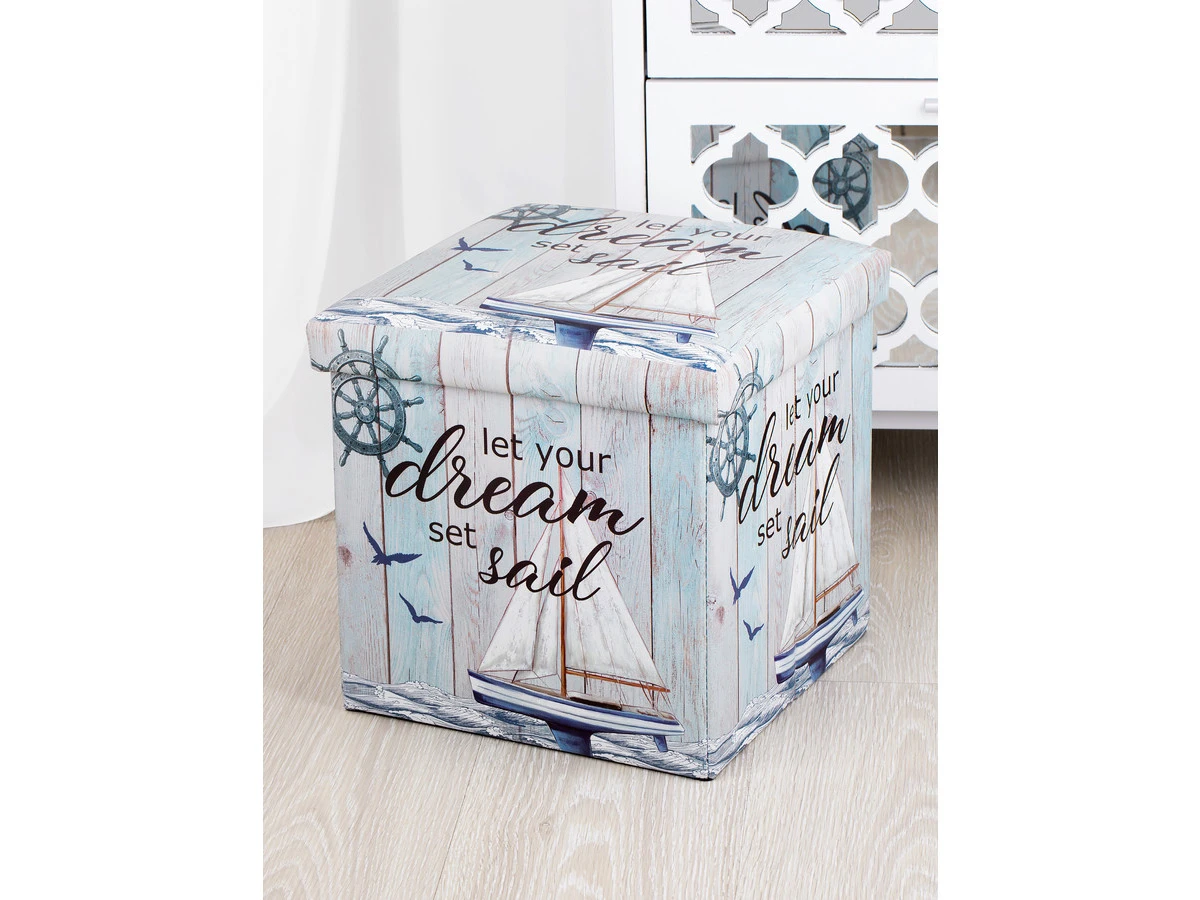 Пуф для хранения, складной 875877  - фото 7