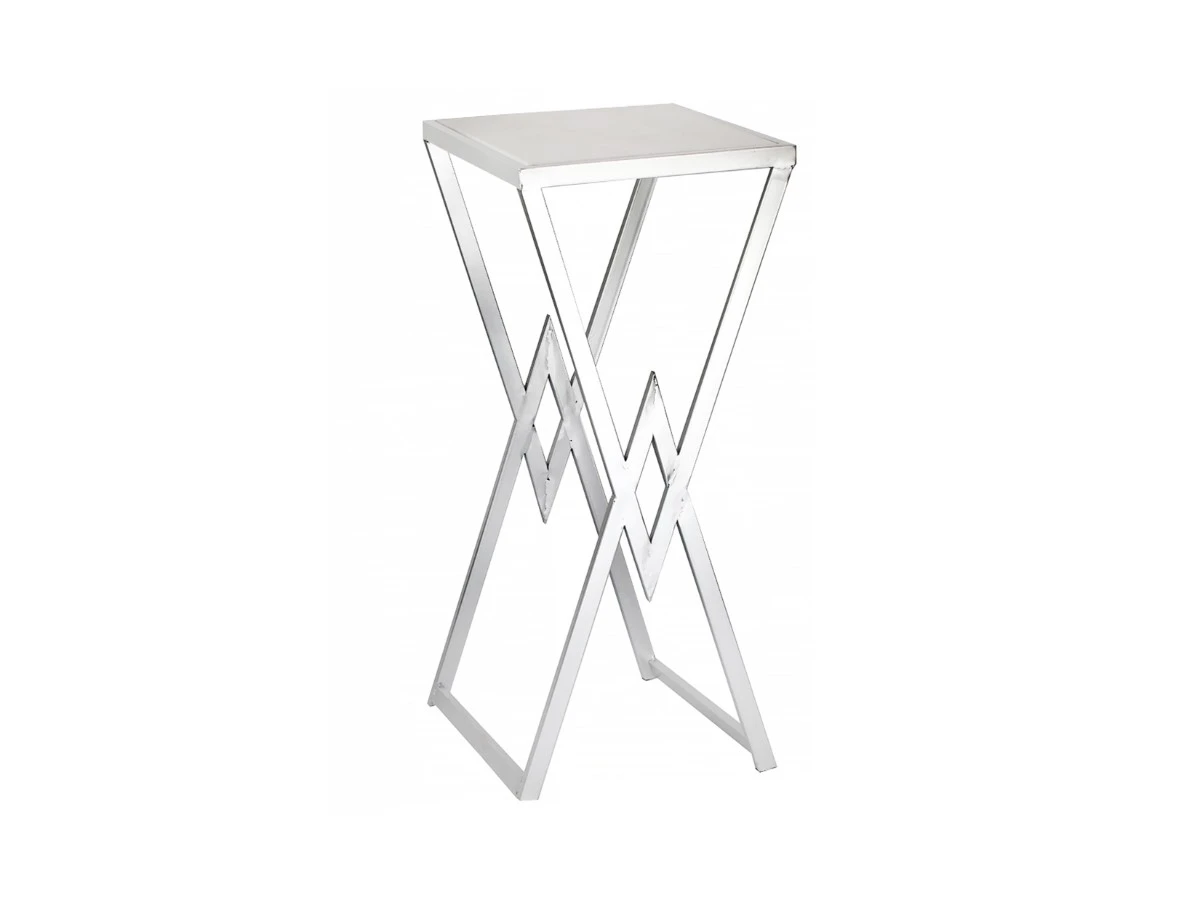 Столик приставной с белым мрамором 876208