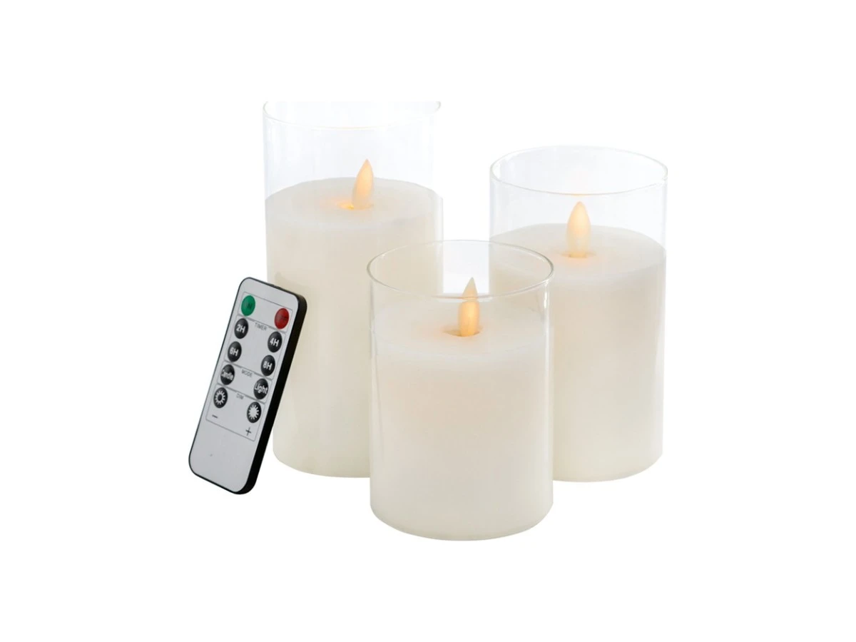Свечи светодиодные с пультом управления, набор 876428  - фото 1
