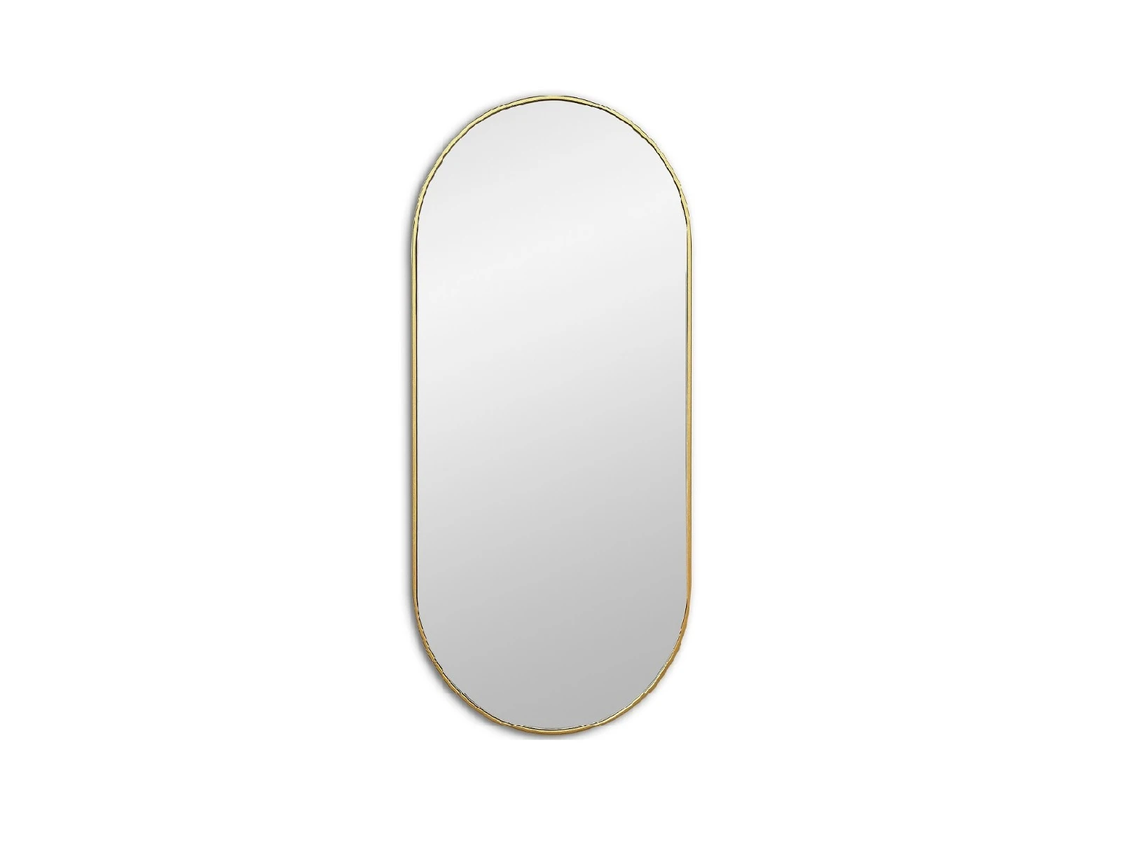 Овальное зеркало Kapsel S Gold 877431  - фото 1
