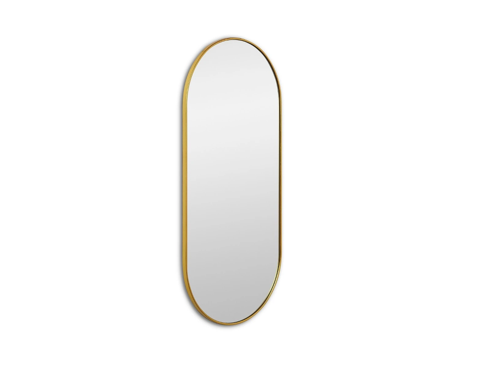 Овальное зеркало Kapsel M Gold 877441
