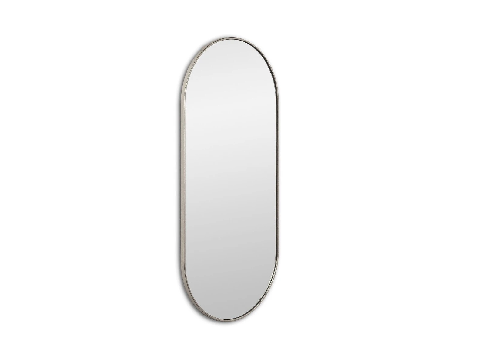 Овальное зеркало Kapsel M Silver 877444  - фото 2