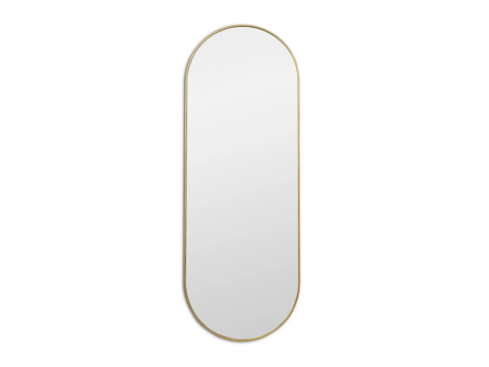 Овальное зеркало Kapsel XL Gold 877450  - фото 1
