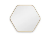 Зеркало Hexagon M Gold 877476