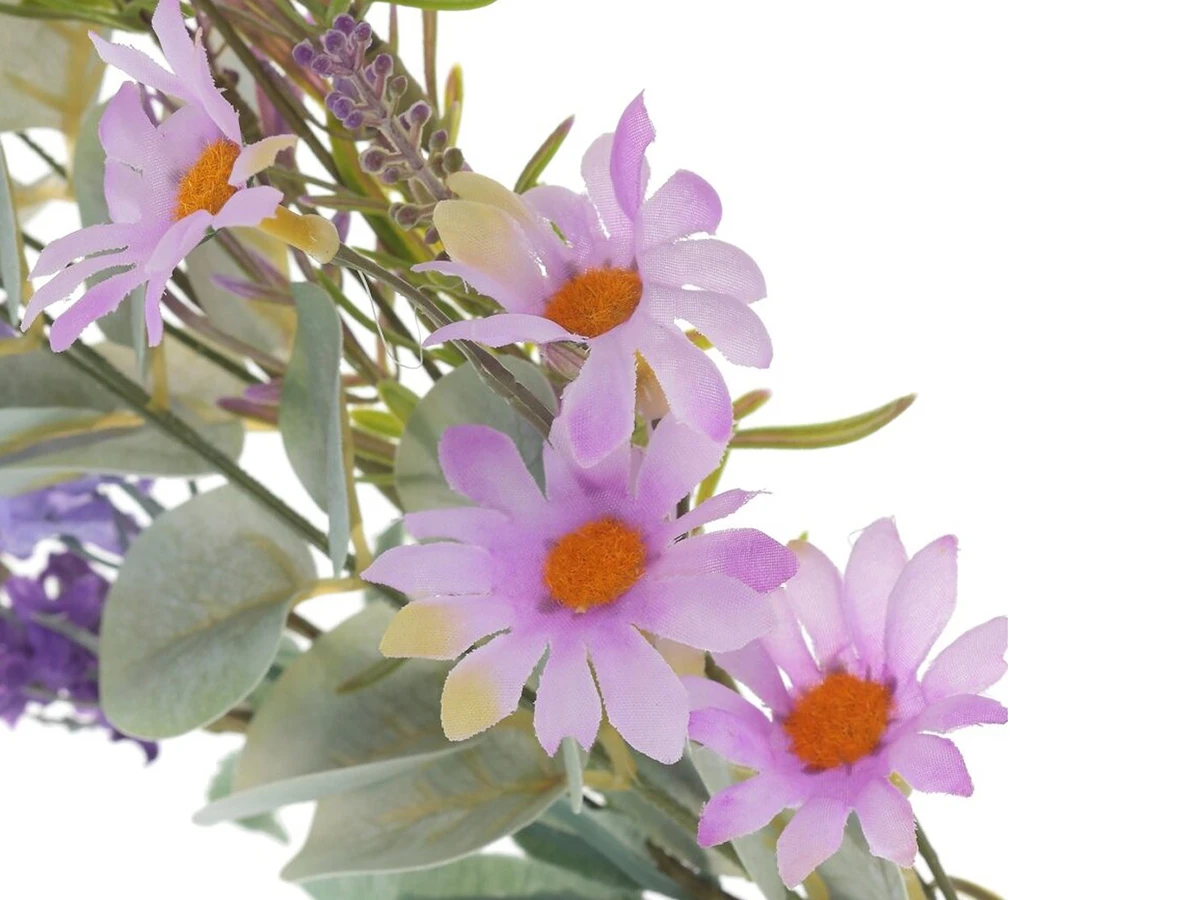 Ветка искусственная Полевые цветы 57 см 878064  - фото 2