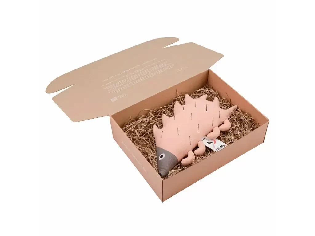 Игрушка мягкая вязаная Ежик Ugo 635814  - фото 5