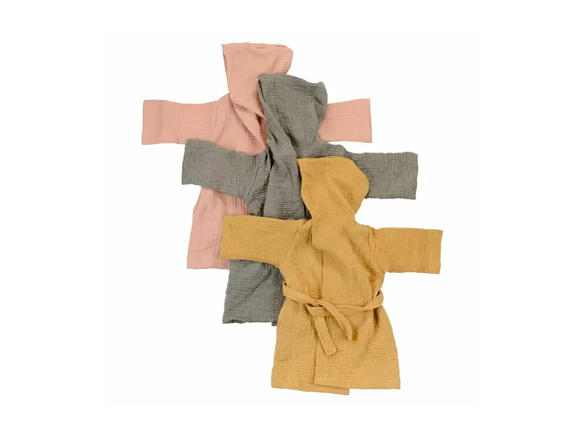 Халат из жатого хлопка 635935  - фото 3