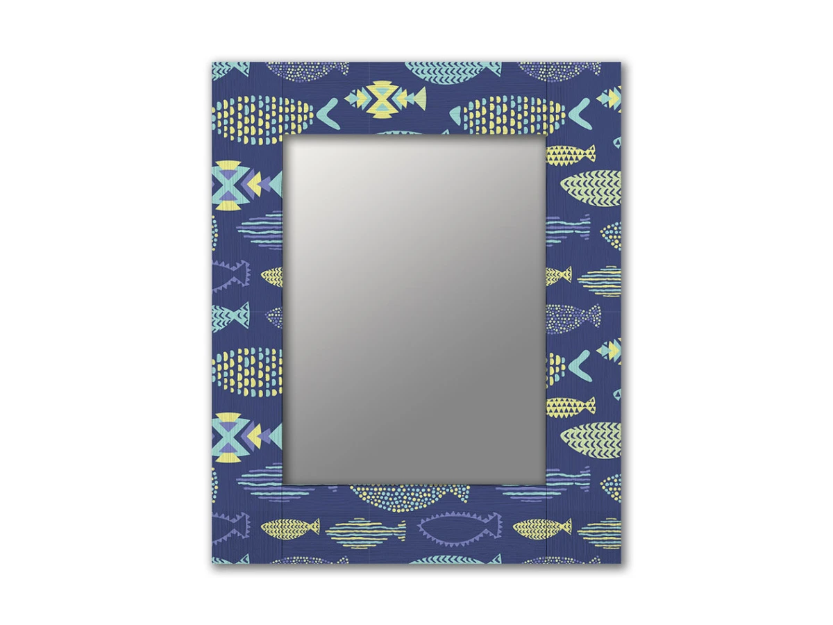 Зеркало Синие рыбки 881679  - фото 1