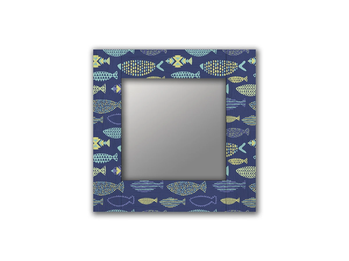 Зеркало Синие рыбки 881679  - фото 2