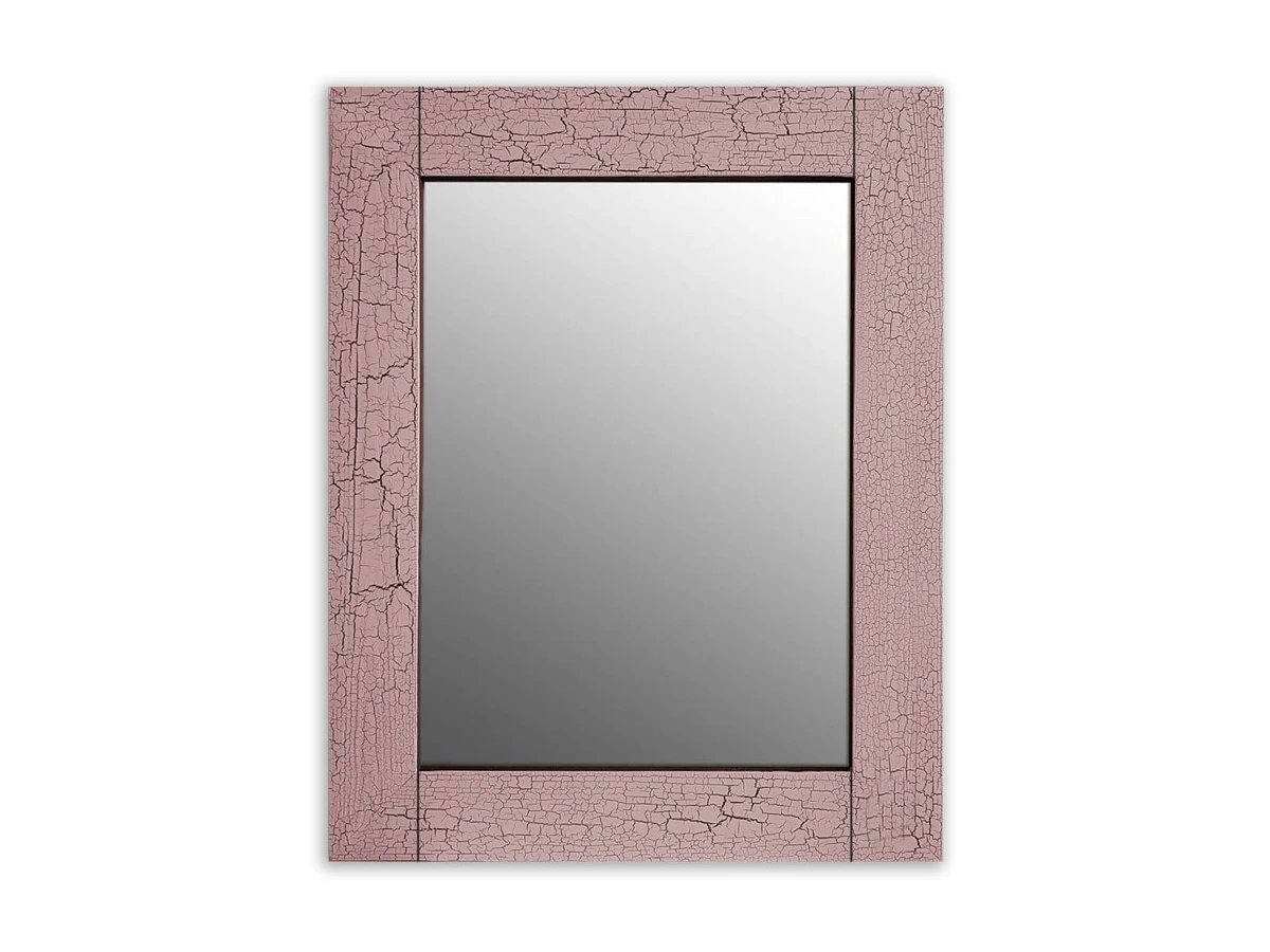 Зеркало Кракелюр Розовый 881782  - фото 1