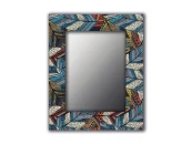 Зеркало Синие перья