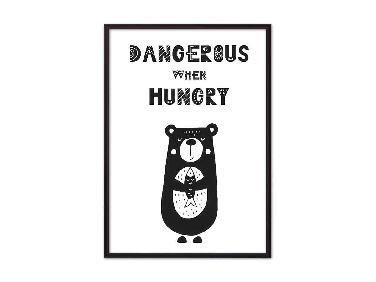Постер Медведь Dangerous 882243