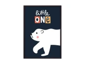 Постер Белый медведь Little one 882249