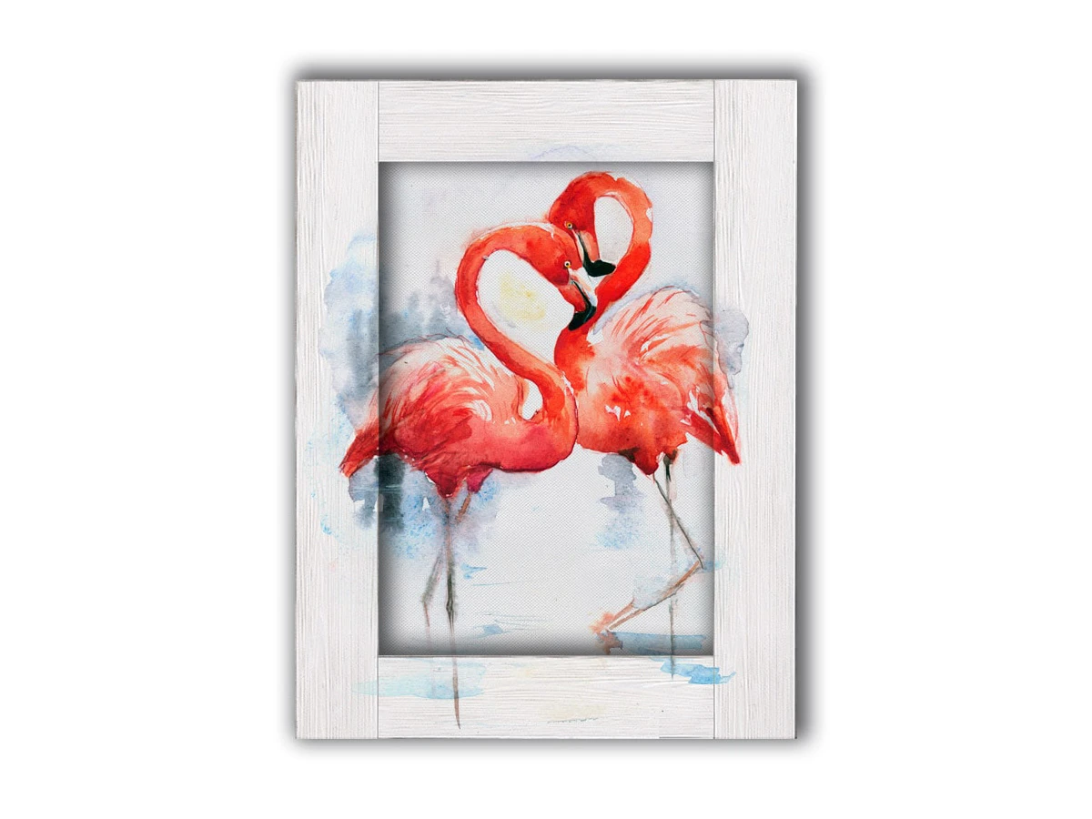 Картина Два фламинго 882285
