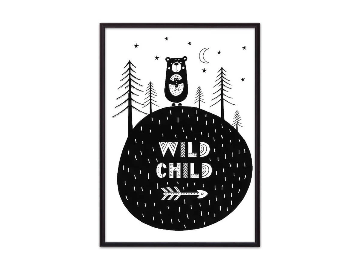 Постер Медведь Wild child 882288