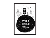 Постер Медведь Wild child 882303